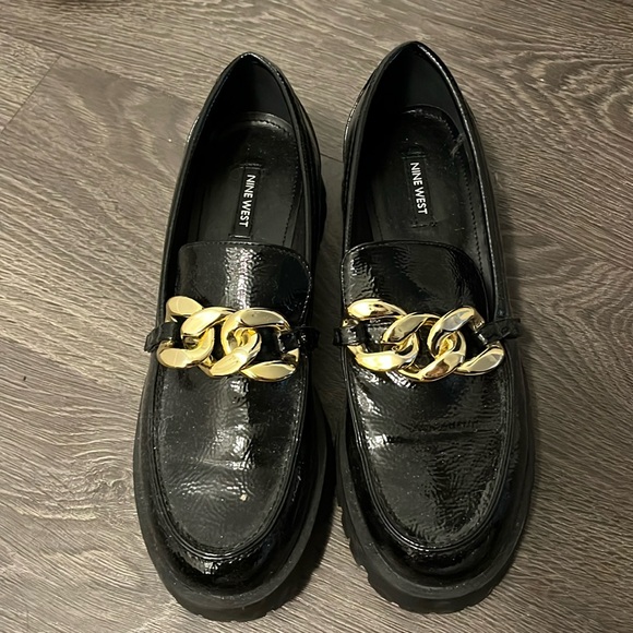 Steve Madden Patent Chunky Loafter - Picture 1 of 6